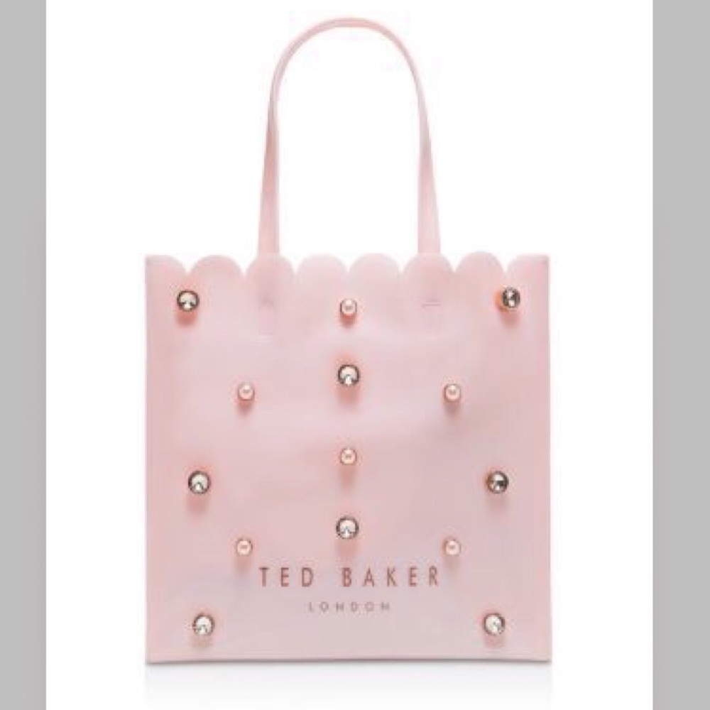 💕ISO💕 Ted Baker Crystal and Pearl Pink Shopper